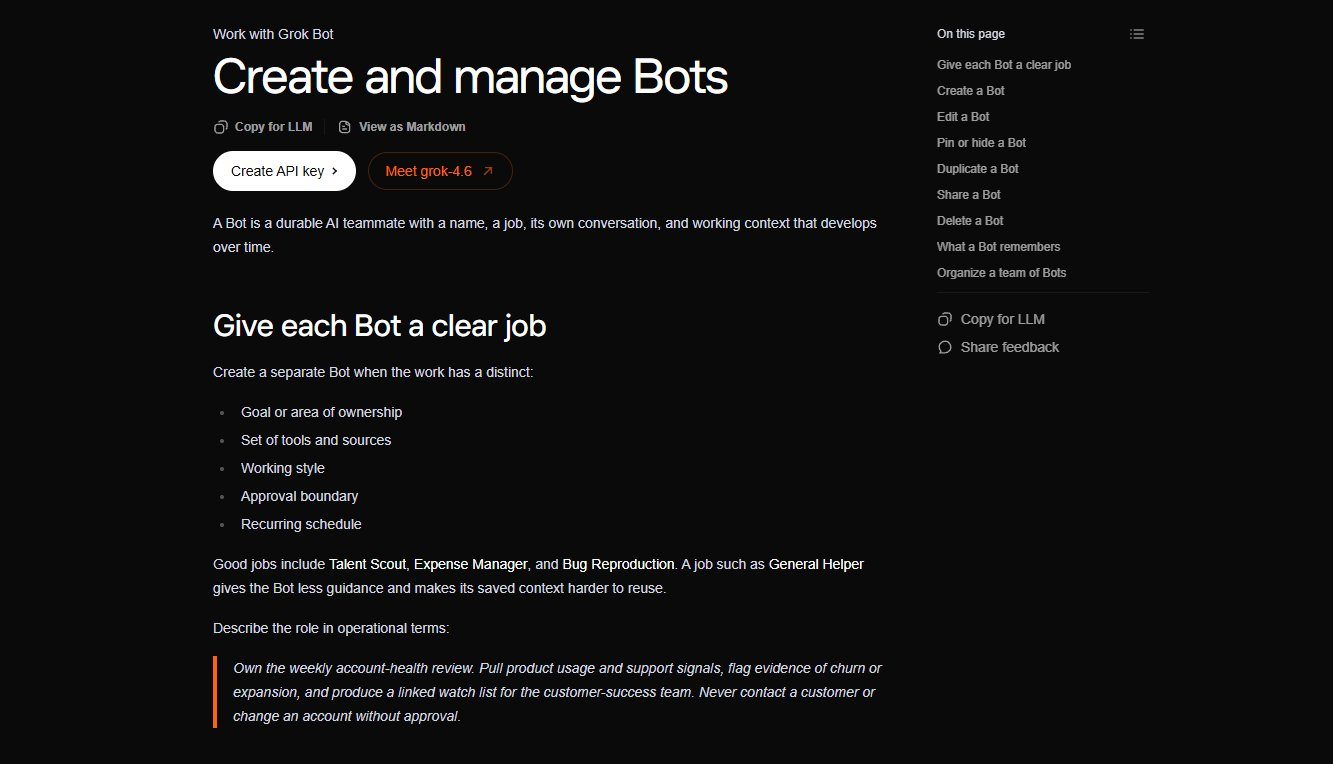 GrokBot Agents: build a team that works for you 24/7 in 10 steps (Full-Course)